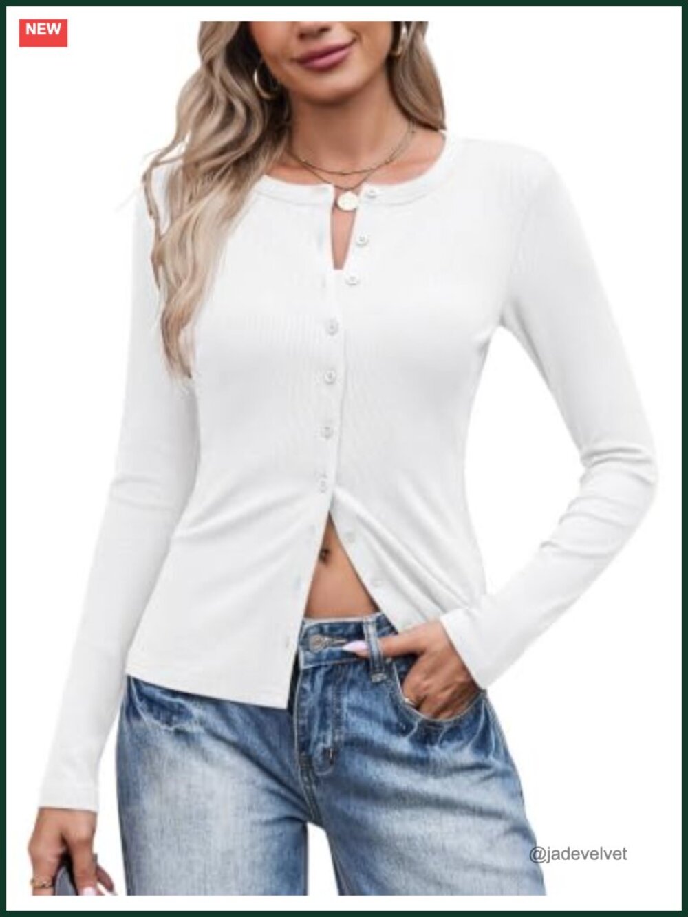 Lightweight Ribbed Knit Button Up Long Sleeve Cardigan Sweater